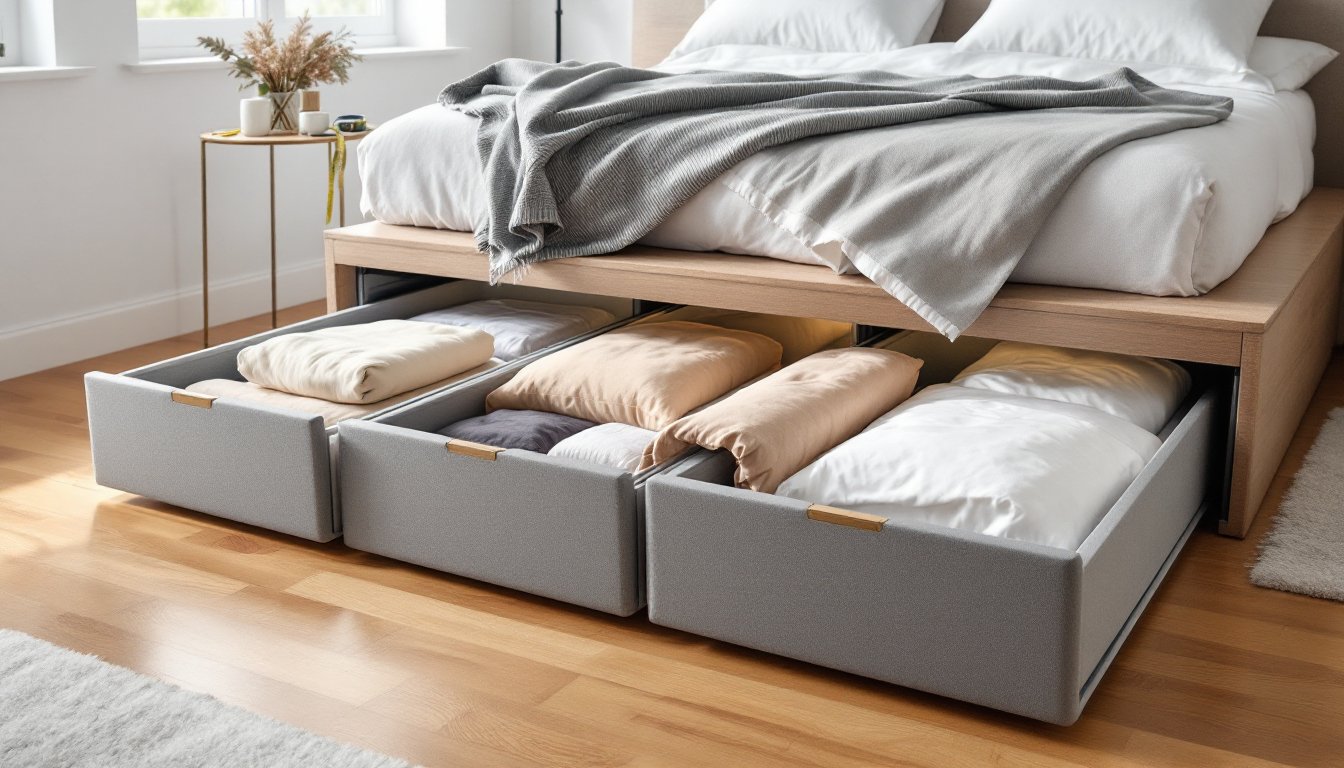 under bed storage