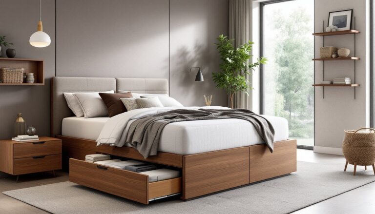 bedding with storage