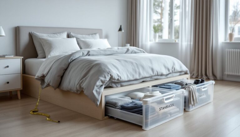plastic storage bins for under the bed
