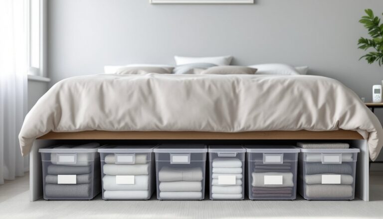 under bed storage bins